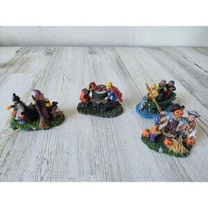 Halloween village costume trick or treat bobbing Apple scarecrow people kids acc